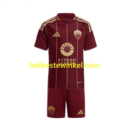 AS Roma Voetbalshirts Kind Thuis 2024-25